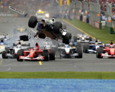 Crash 2002 F1 GP Australia
