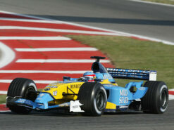 2003 Renault RS23 driven by Fernando Alonso in Barcelona