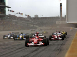 Start of the 2003 US F1 GP