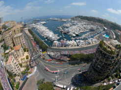 start of 2006 F1 GP fisheye lens