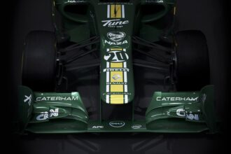 Caterham C01 F1 car has been launched