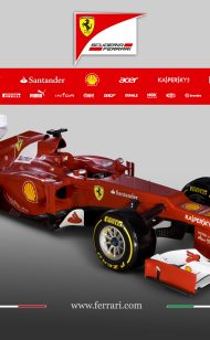 Ferrari apresenta o F2012 online