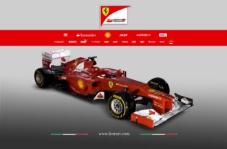 Ferrari present the F2012 online
