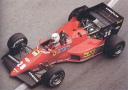 Rene Arnoux, Ferrari 126C4, 1984 Monaco GP
