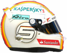 2017 Sebastian Vettel helmet
