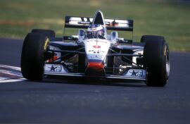 Mika Hakkinen driving the McLaren MP4/12 at the 1997 Canadian GP