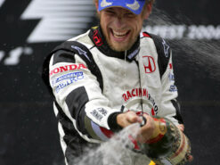 Button first podium 2006