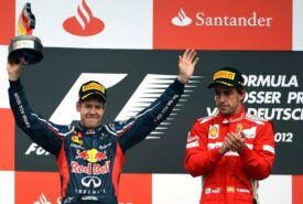 Sebastian Vettel and Fernando Alonso