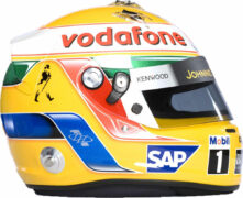 Lewis Hamilton helmet 2009