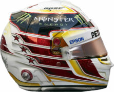 Lewis Hamilton helmet 2016