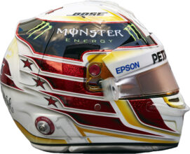 Lewis Hamilton helmet 2016