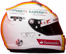 Sebastian Vettel helmet 2015