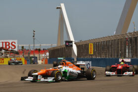 Paul di Resta, Force India VJM05, 2012 European GP