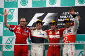2012 Malaysian Grand Prix: F1 Race Results, Winner & Podium
