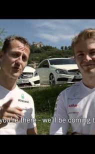 Nico Rosberg: Trailer Hockenheim GP with Michael Schumacher