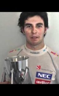 Sergio "Checo" Pérez talks to his fans after P3 in the Canadian GP - Sauber F1 Team