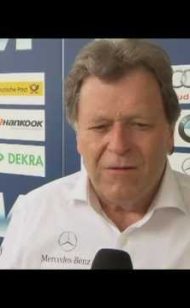 Nico Rosberg at DTM opener 2012: To drive Fangios 1955 silver arrow