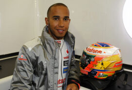 Lewis Hamilton at British GP