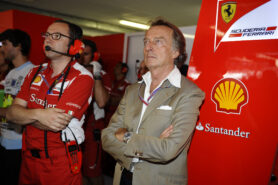 Luca di Montezemolo and Stefano Domenicali