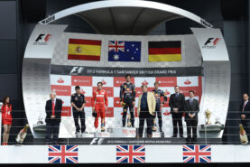 Resultados 2012 Formula 1 Grand Prix de Gran Bretaña