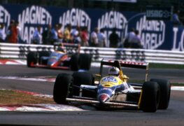 Jean-Louis Schlesser, Williams FW12 replaced Nigel Mansell, who was recovering from Chicken Pox. 1989 Italian Grand Prix, Monza