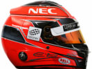 2017 Esteban Ocon helmet