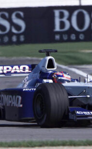 Jos Verstappen crashes into Montoya 2001