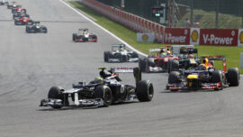 Bruno Senna, Williams FW34 Renault, 2012 Belgium F1 GP