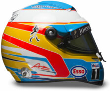 2015 Fernando Alonso helmet