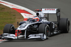 Rubens Barrichello, Williams FW33 Cosworth. 2011 German F1 GP