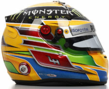 Lewis Hamilton helmet 2013