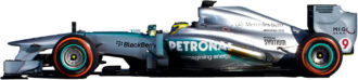メルセデスW04 F1 自動車