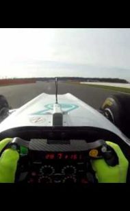 Sneak Preview: Nico Rosberg drives the Mercedes AMG Petronas W03 at Silverstone 16.2.2012