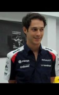 Nos bastidores com Bruno Senna
