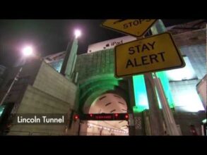 Red Bull Racing F1 Car Drives 200 MPH in Lincoln Tunnel