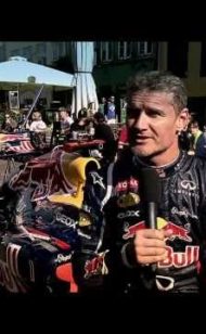David Coulthard rijdt rond Denemarken