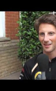 Romain Grosjean and his helmet design?
