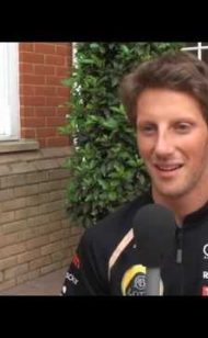 Romain Grosjean before Grand Prix of Great Britain