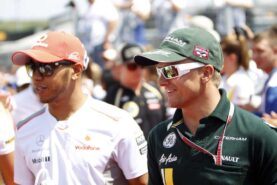 Heikki Kovalainen & Lewis Hamilton