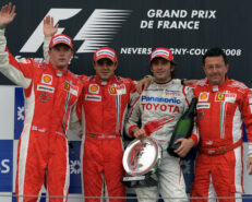 Formule 2008 Podium du Grand Prix de France 1