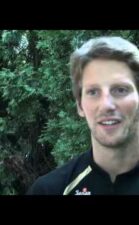Romain Grosjean at the Italian Grand Prix