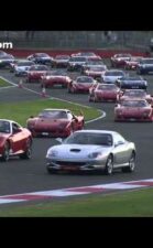 Ferrari Racing Days at Silverstone. Felipe Massa leads a record parade