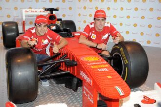 Shell unveils Lego version of the Ferrari 150° Italia