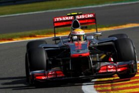 Mclaren MP4-27 Hamilton 2012 Spa