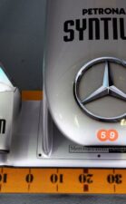 Mercedes logo on nose cone
