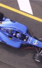 Jean Alesi driving the Prost