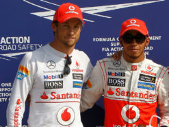 Jenson Button & Lewis Hamilton