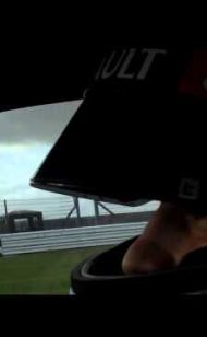 Bruno Senna em Silverstone com Renault Megane