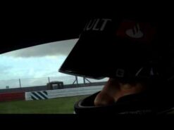Bruno Senna at Silverstone with Renault Megane