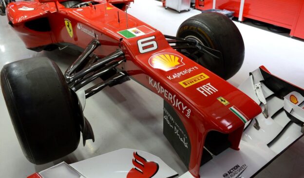 Ferrari allowed to keep navy stickers for race 1 Italian Navy Ferrari